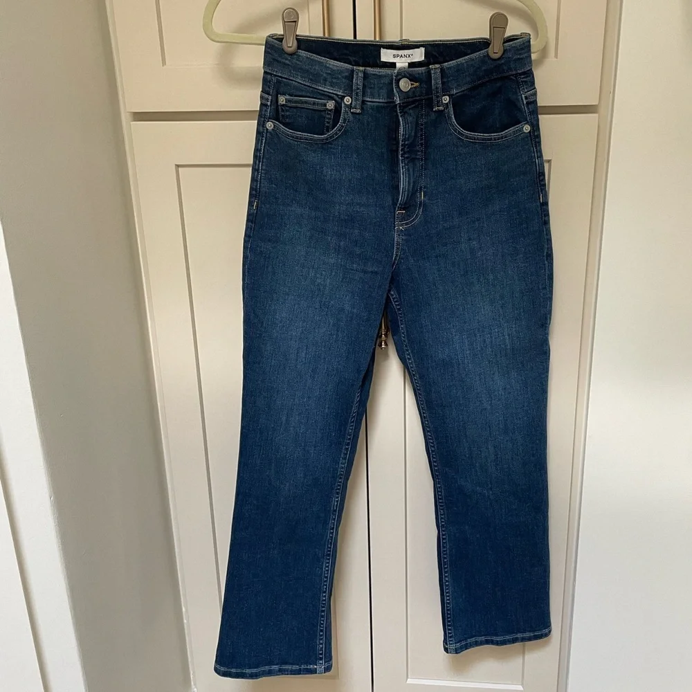 NWT - SPANX Kick Flare Jeans - Picture 2 of 8